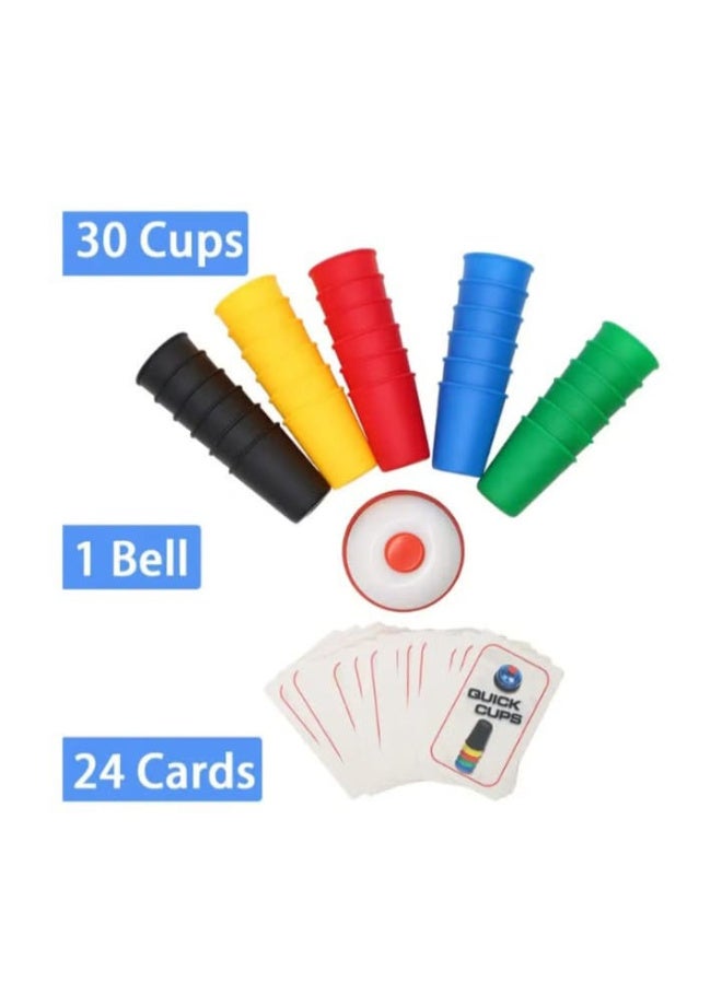 Fast-paced cup matching and stacking games for 4 to 6 players - Image 3